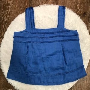 J. Crew Linen Tank